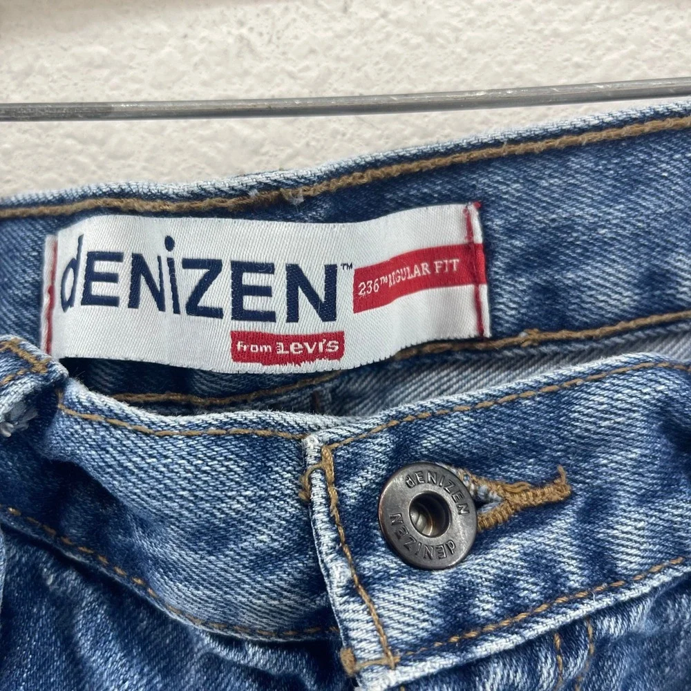 Denizen Levi's 236 Regular Fit Jeans‎ Mens 32x28 Straight Leg Casual Workwear